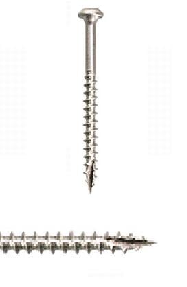 Kreg SML-C250SS-250 不锈钢粗牙螺丝 2-1/2" #10 垫圈头 250 支装