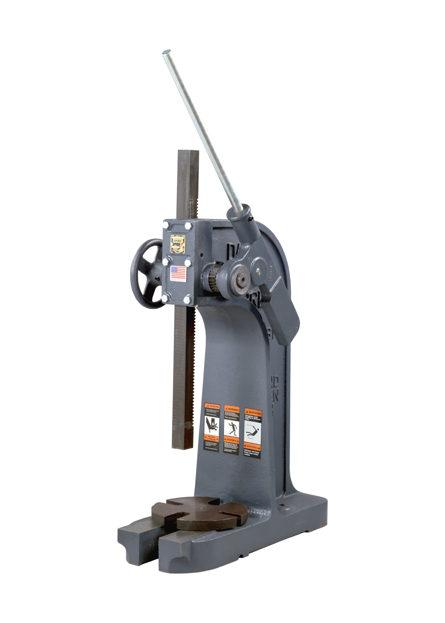 Dake Machinery Model 1-1/2B 3 吨棘轮杠杆拉削压力机 DA902002