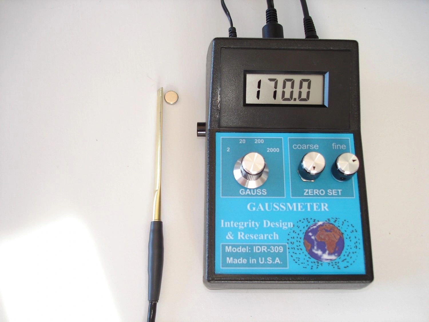Gaussmeter IDR-309-T 直流高斯计（横向探头）