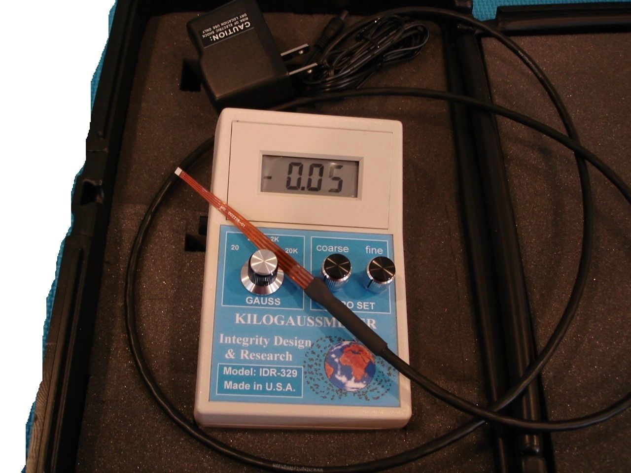 Gaussmeter IDR-309-T-UL 直流高斯计（超薄横向探头）