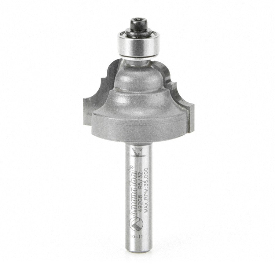 Amana Tool AM49208 双罗马 Ogee 铣刀 5/32 半径 1/4 英寸柄