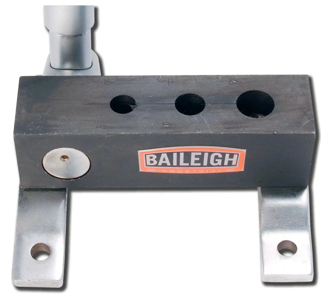 Baileigh TN-50M 手动非斜切管道切口机 (1/4", 3/8", 1/2")