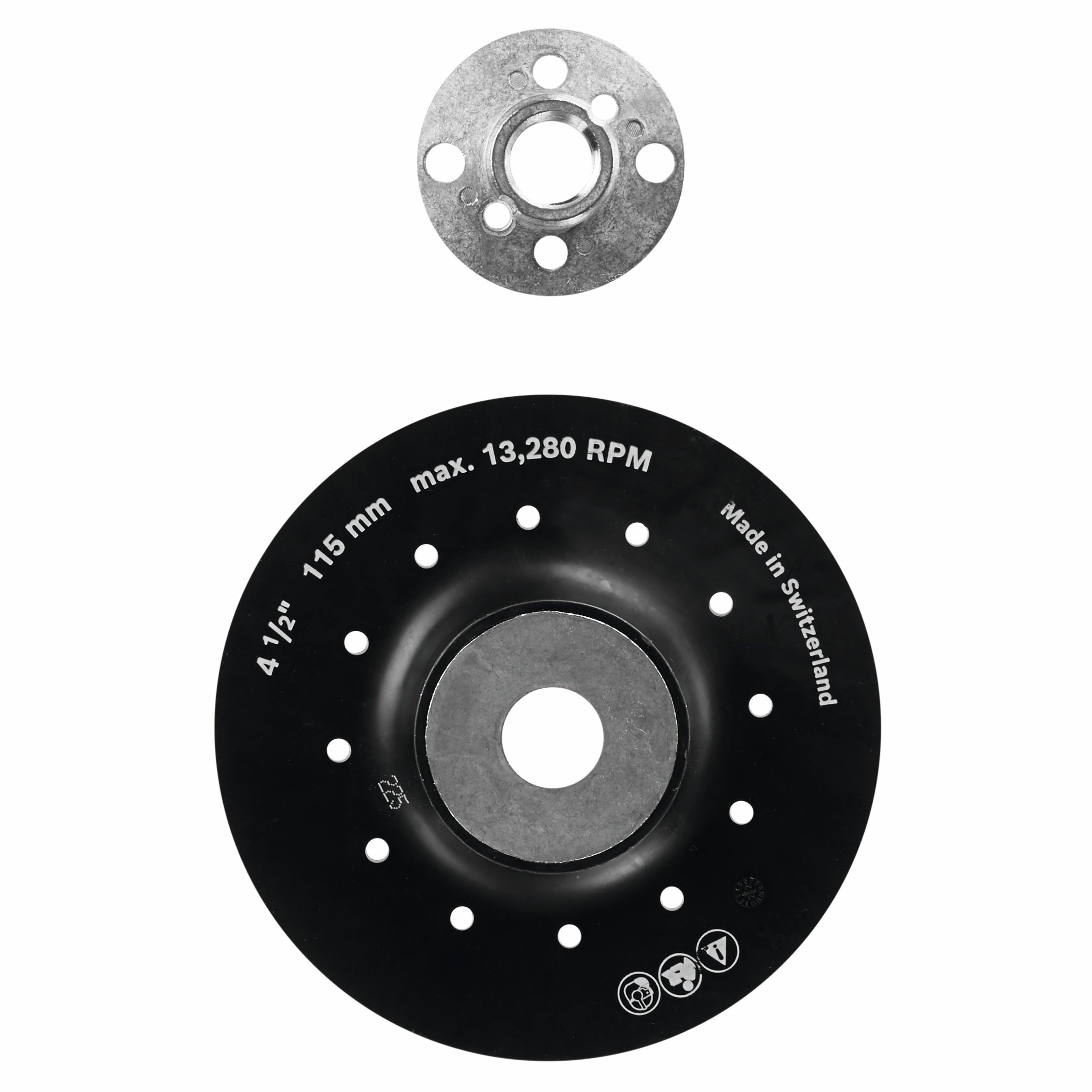 Bosch RBMGS0450 4-1/2英寸角磨机背垫带锁紧螺母