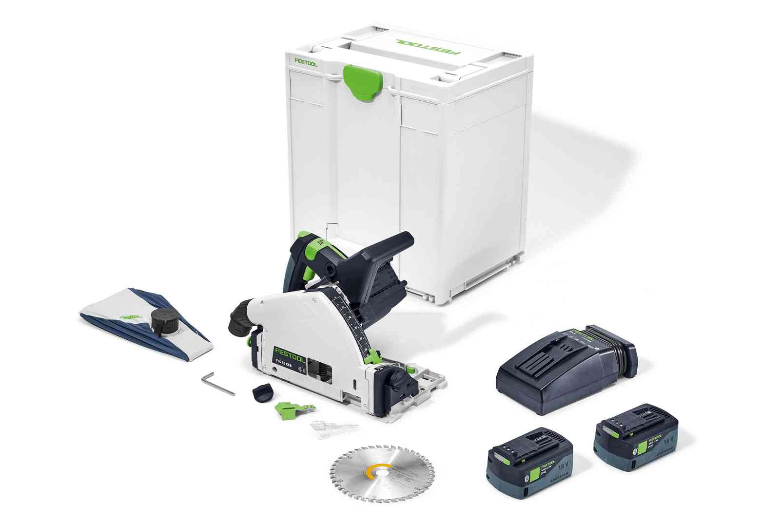 Festool TSC 55 K Plus 无轨圆锯套装 (577677)