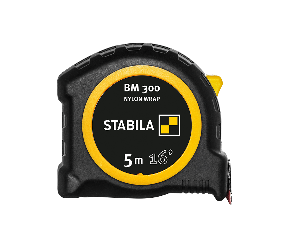 Stabila 30616 BM 300 卷尺 (5m/16ft, cm/in 刻度)
