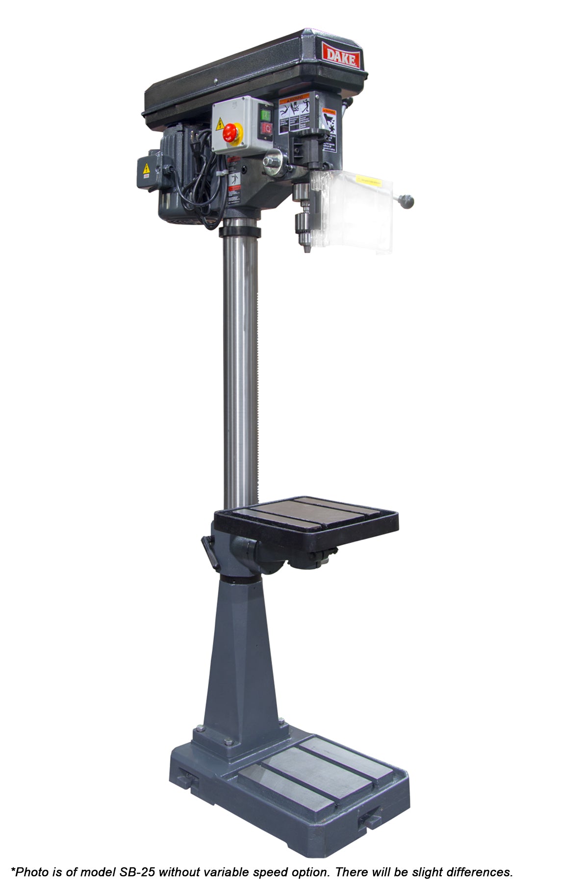 Dake Machinery SB-25V 1 英寸立式钻床 (型号 DA977600V)