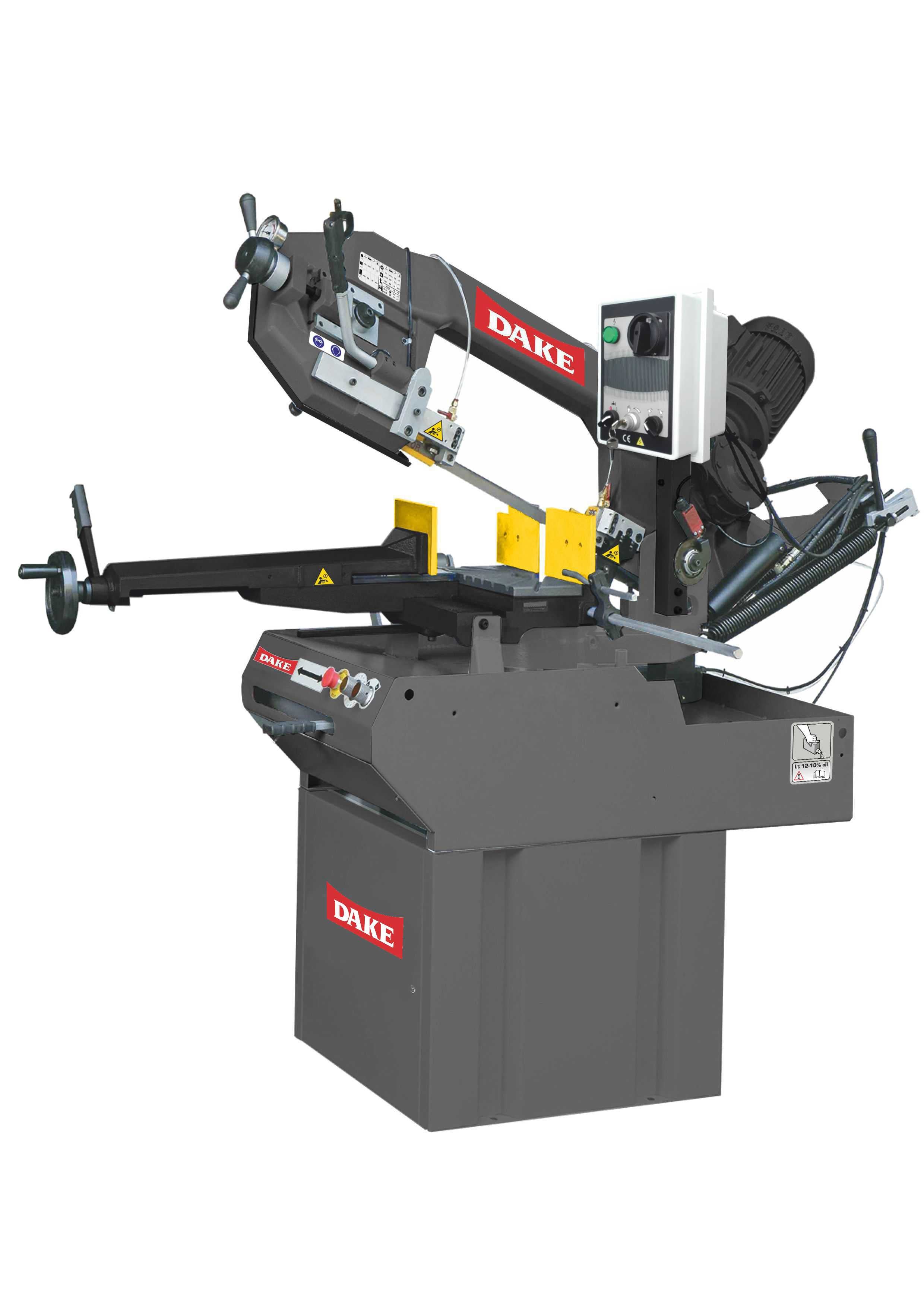 Dake Machinery SE-10DM 10 英寸双角度卧式带锯机 (型号 DA983112)