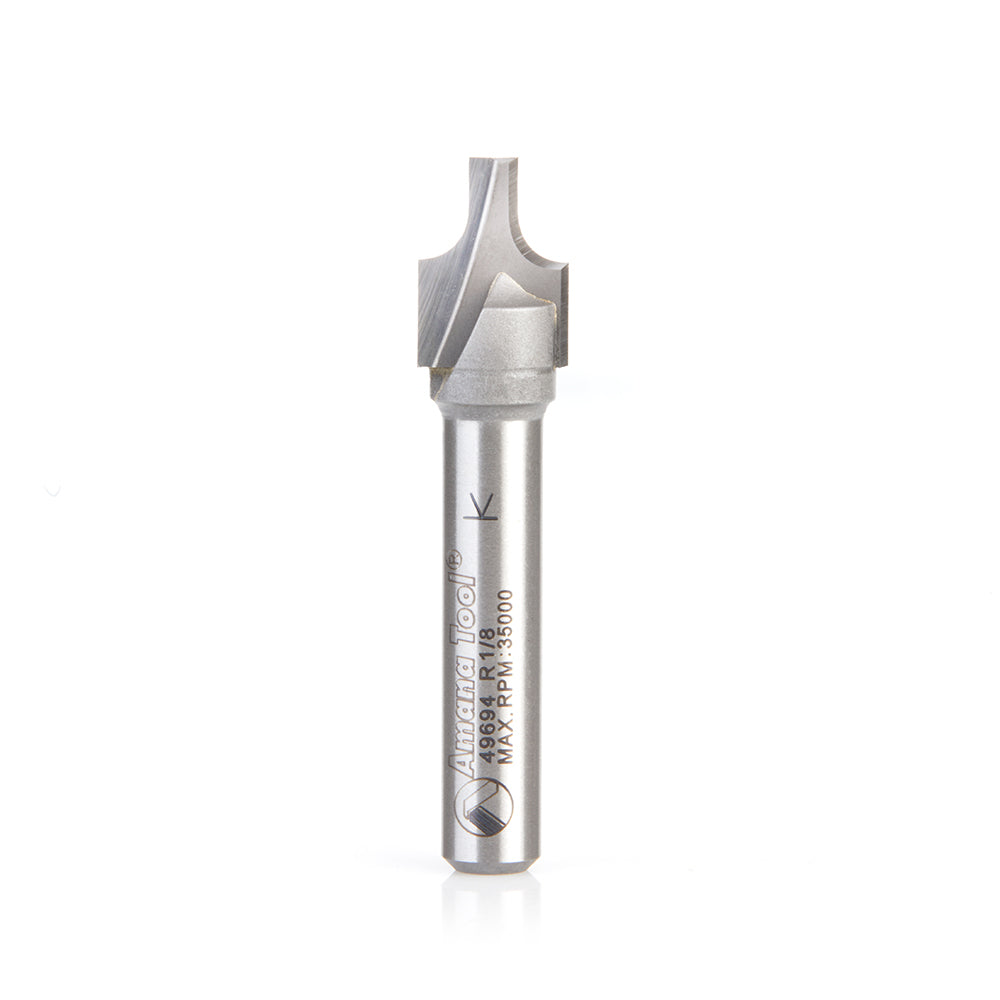 Amana Tool AM49694 硬质合金尖头 plunge 圆角铣刀