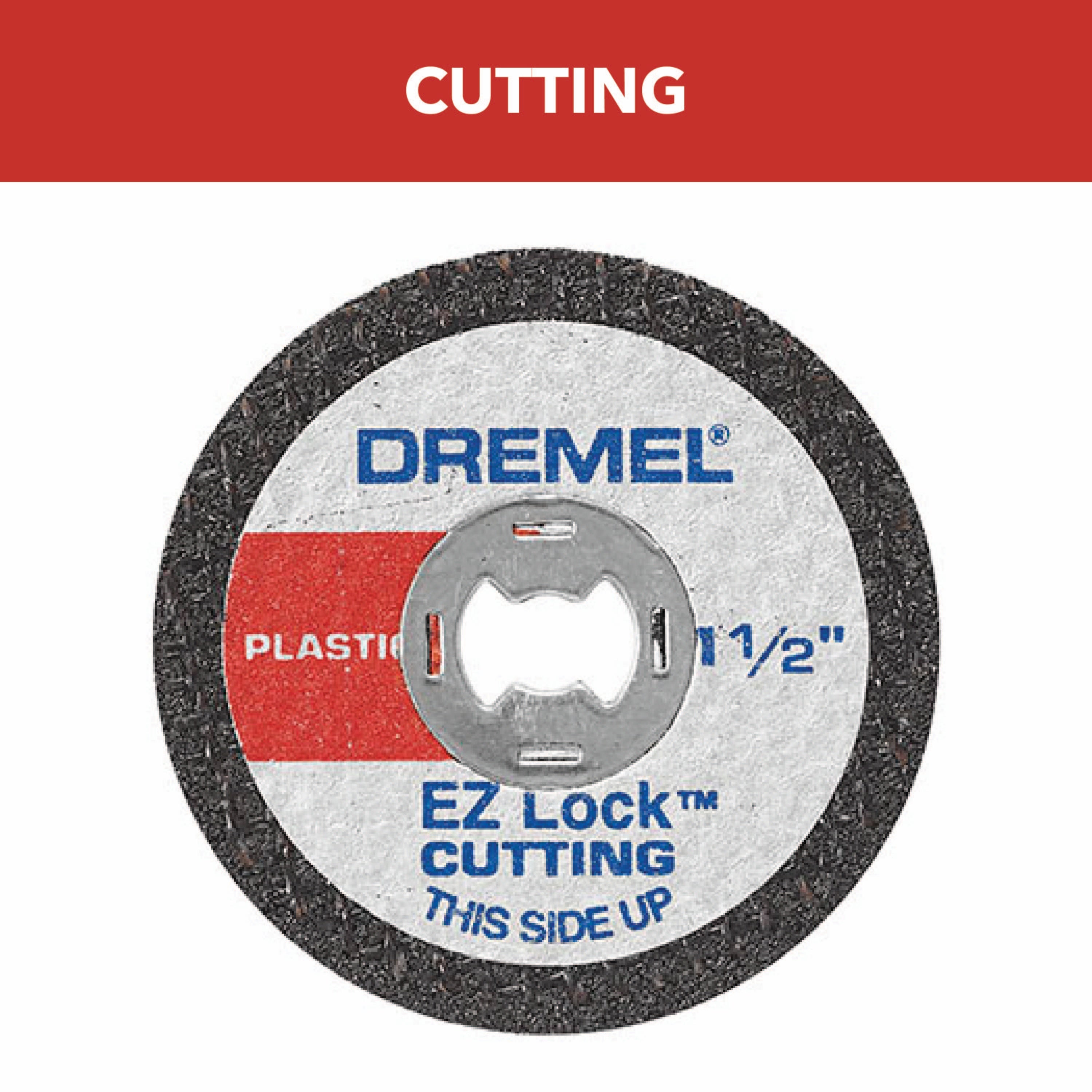 Dremel EZ476 1-1/2 英寸 EZ Lock 切割轮（5 片装）