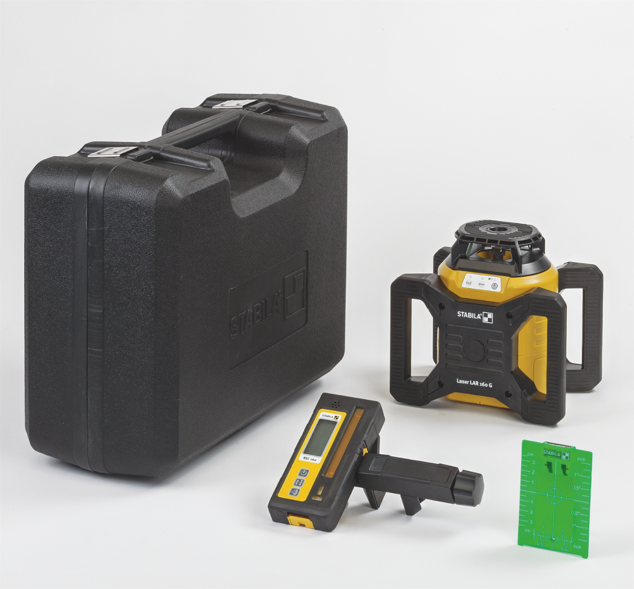 Stabila LAR-160 G 绿光旋转激光仪套件 04510