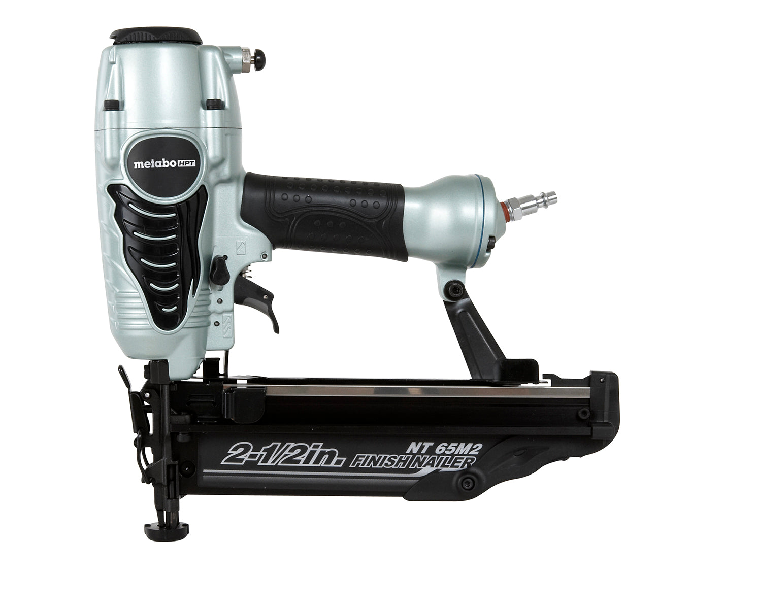 Metabo MBNT65M2SM 16 号 2.5 英寸精修钉枪（带气吹功能）