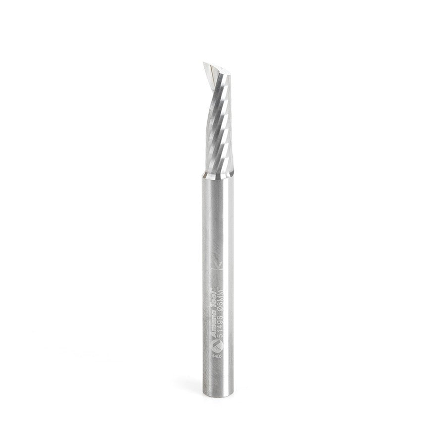 Amana Tool 51496 6mm 单刃螺旋铝用铣刀