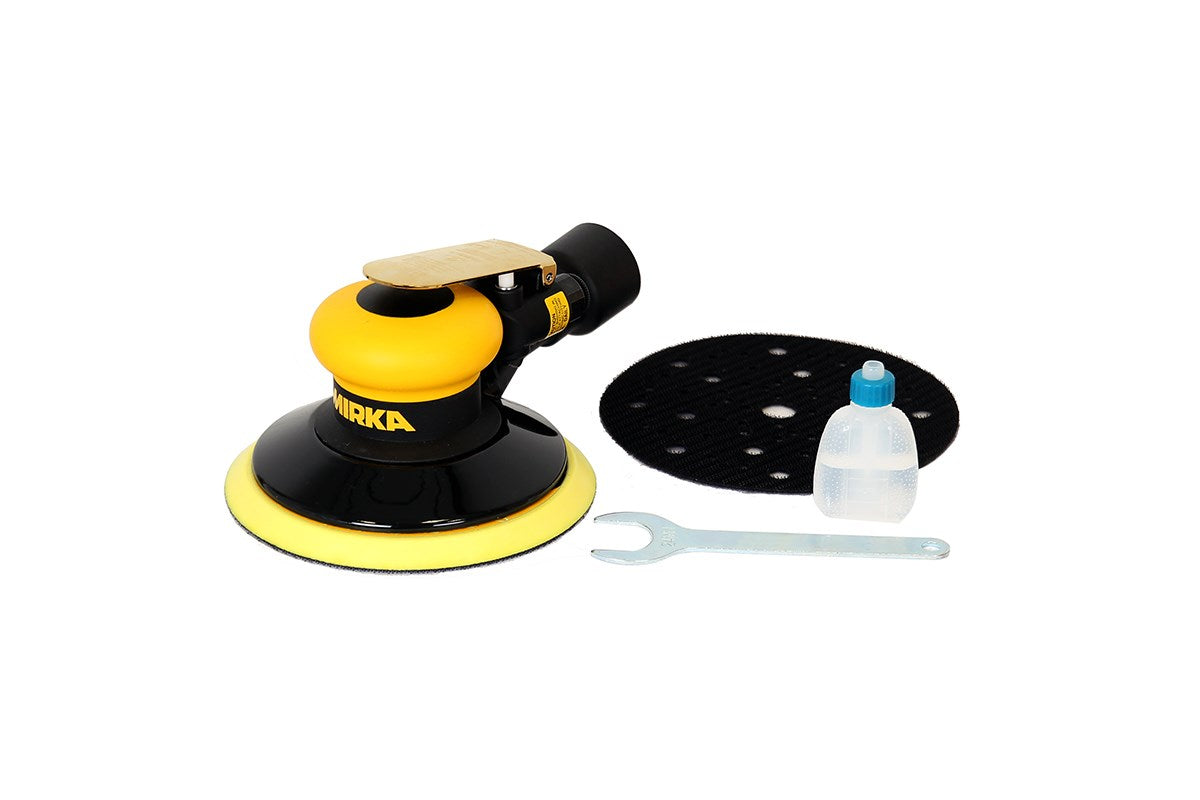 Mirka MR-625 6 英寸气动轨道砂光机（非真空型，2.5mm 振幅）