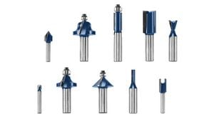 Bosch RBS010 10 件套多功能修边机刀头套装