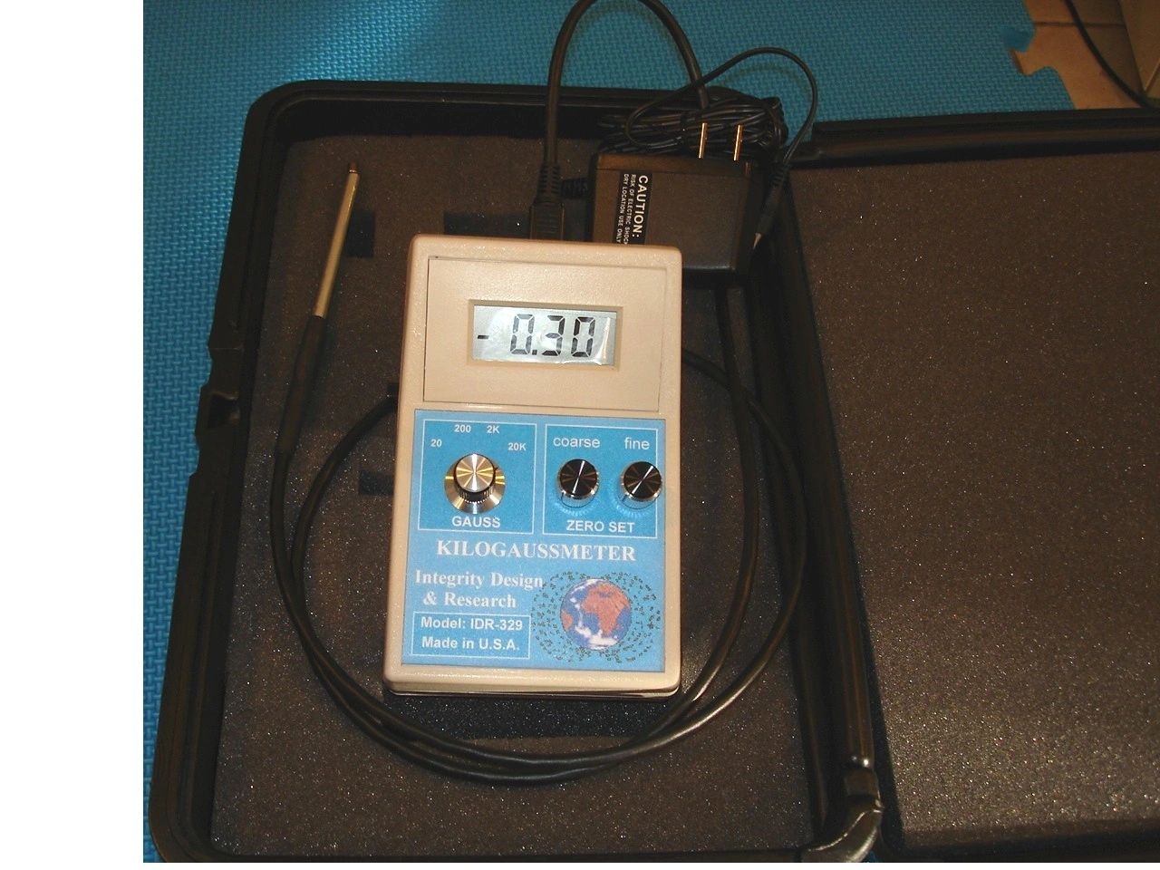 Gaussmeter IDR-309-T-A 直流高斯计（含横向和轴向探头）