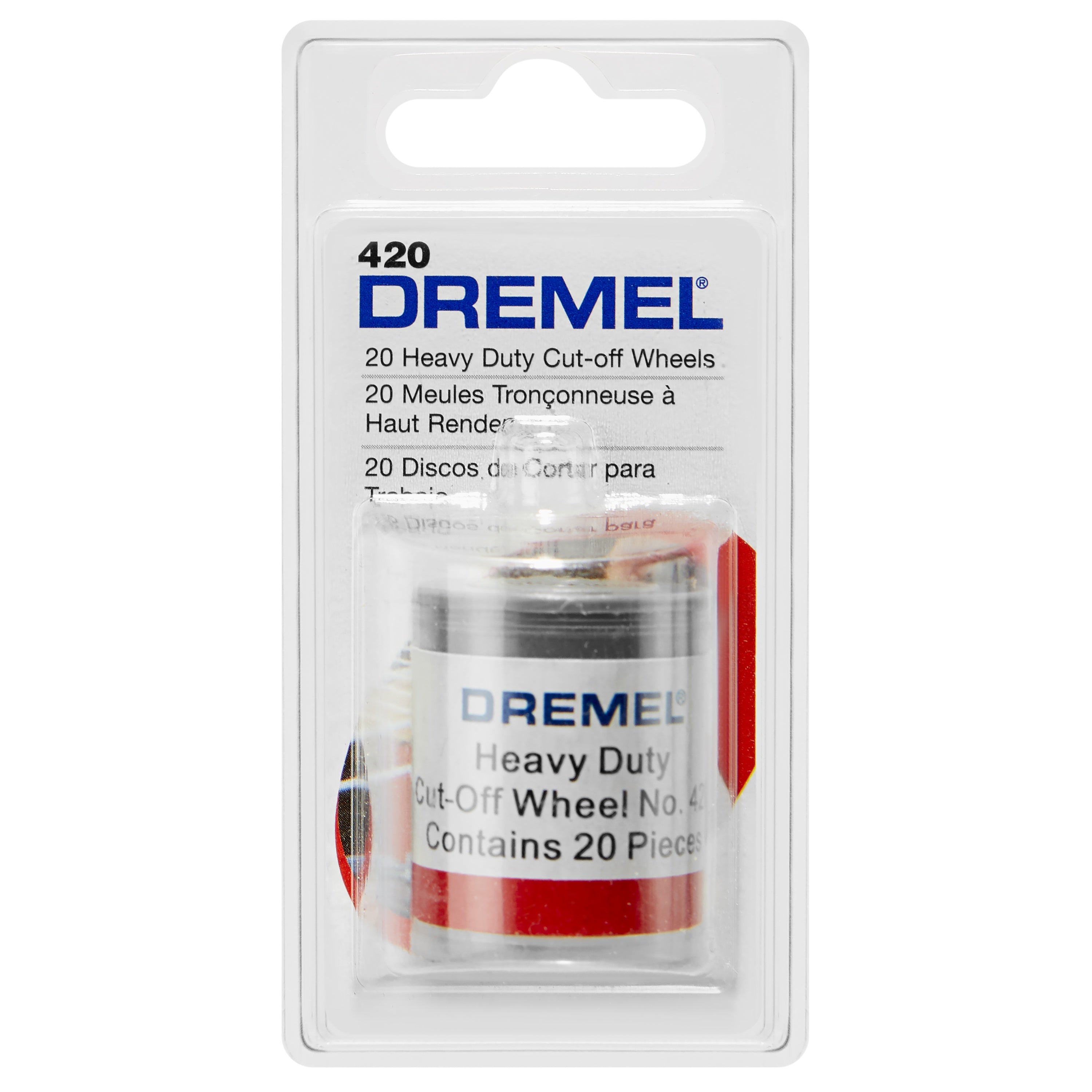 Dremel 420 15/16 英寸重型切割轮 20 件套