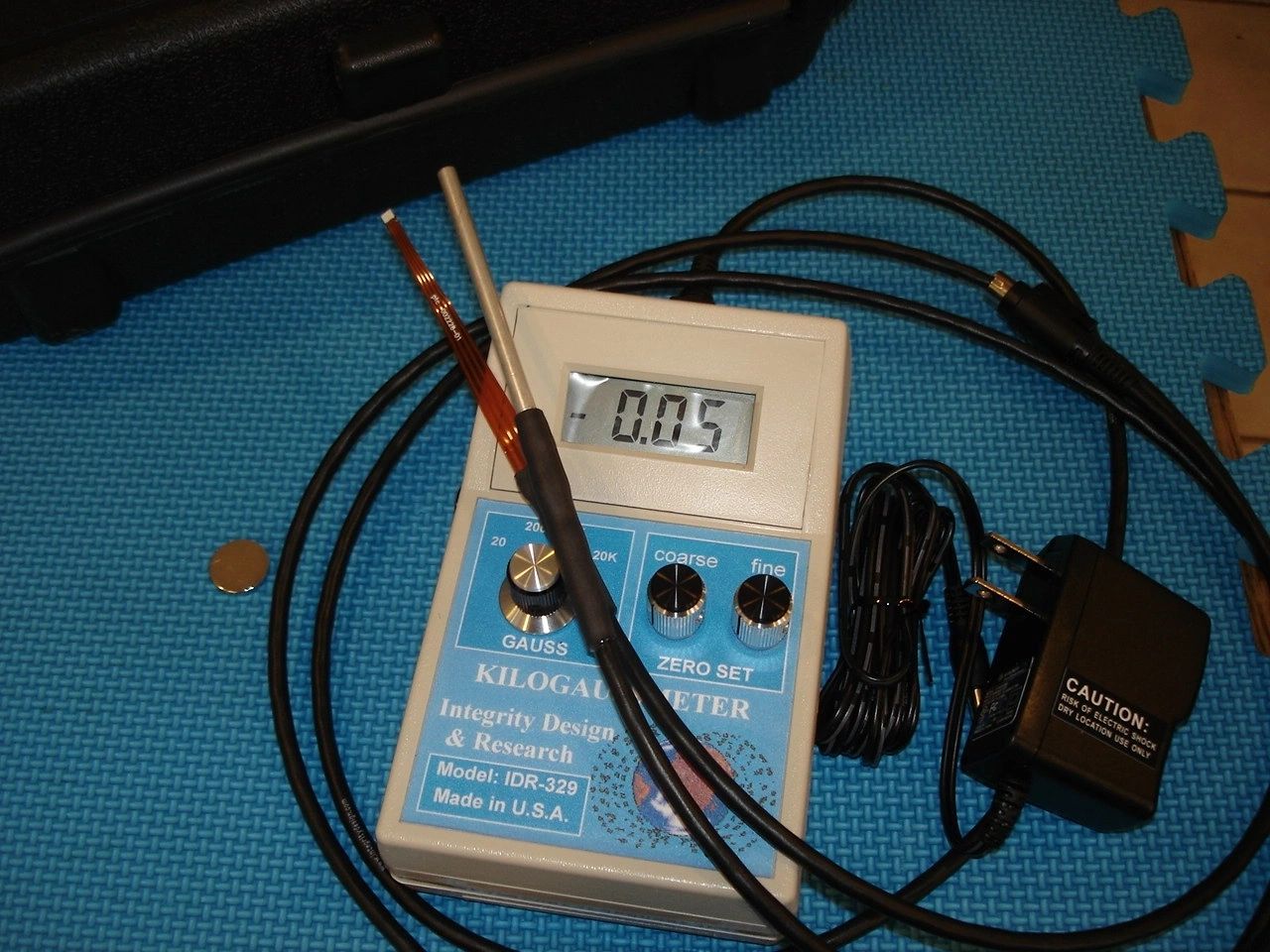 Gaussmeter IDR-309-T-UL-A 直流高斯计（含超薄横向及轴向探头）