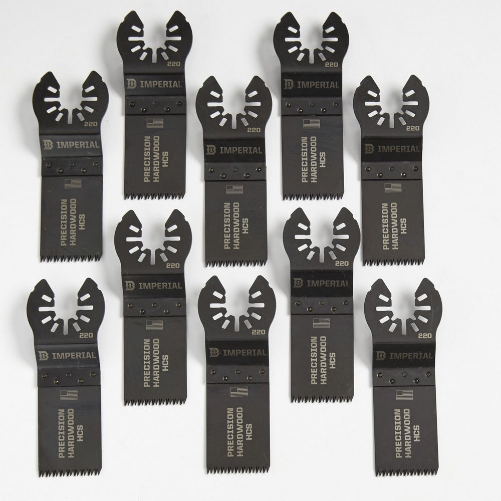 Imperial Blades IBOA220-10 ONE FIT 1-1/4" 日本精密 HCS 锯片 10 件套