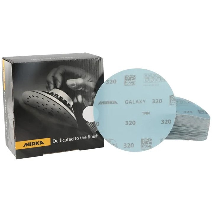 Mirka GALAXY 5" PSA 1000 目砂纸（带衬垫和标签）FY-332-1000