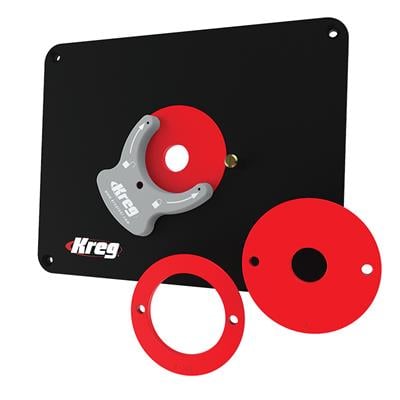 Kreg PRS4038 精密修边机台插入板（未钻孔版）