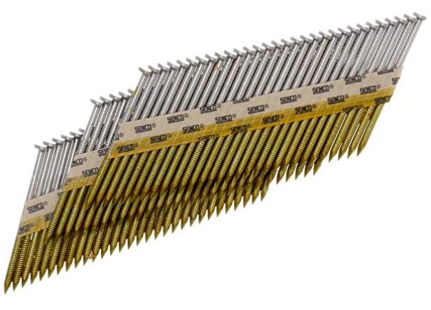 Senco SEGE24AGBK .113 x 2-3/8in 34 度环形螺纹纸带排钉