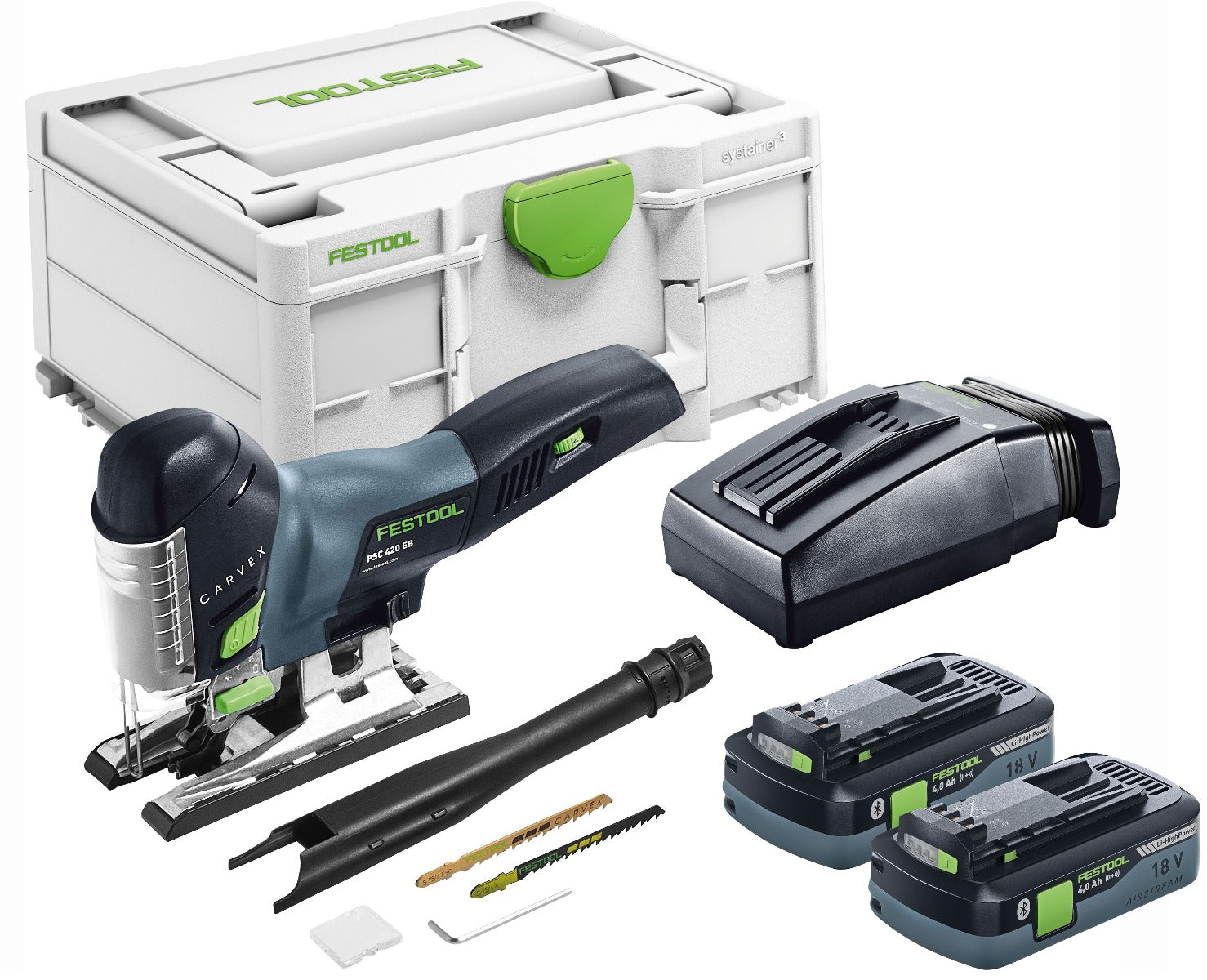 Festool CARVEX PSC 420 EBI-Plus 无绳曲线锯套装 576527