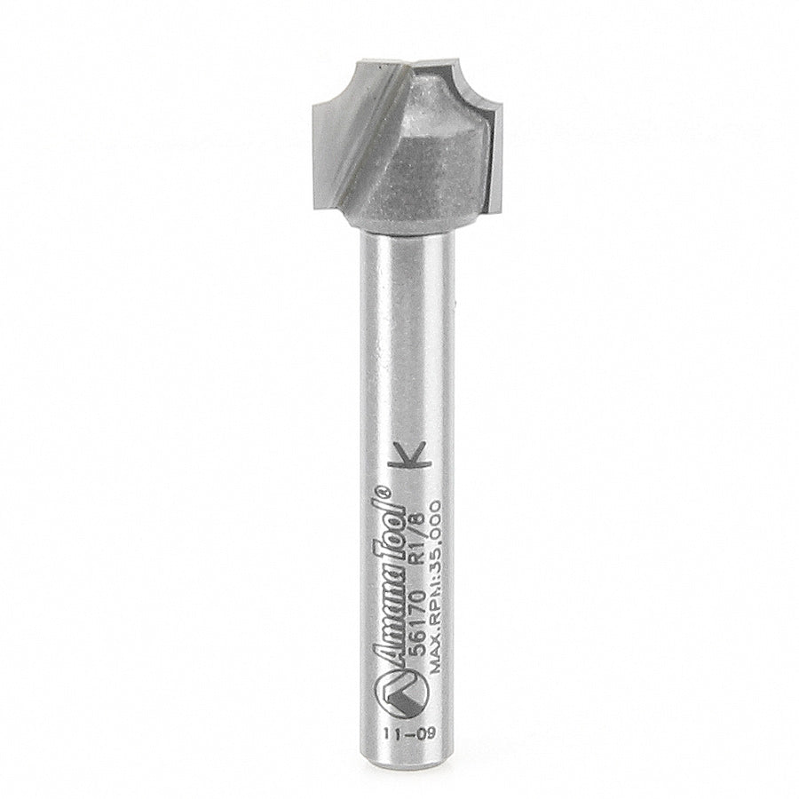 Amana Tool 56170 硬质合金圆角开槽刀 1/4 英寸柄