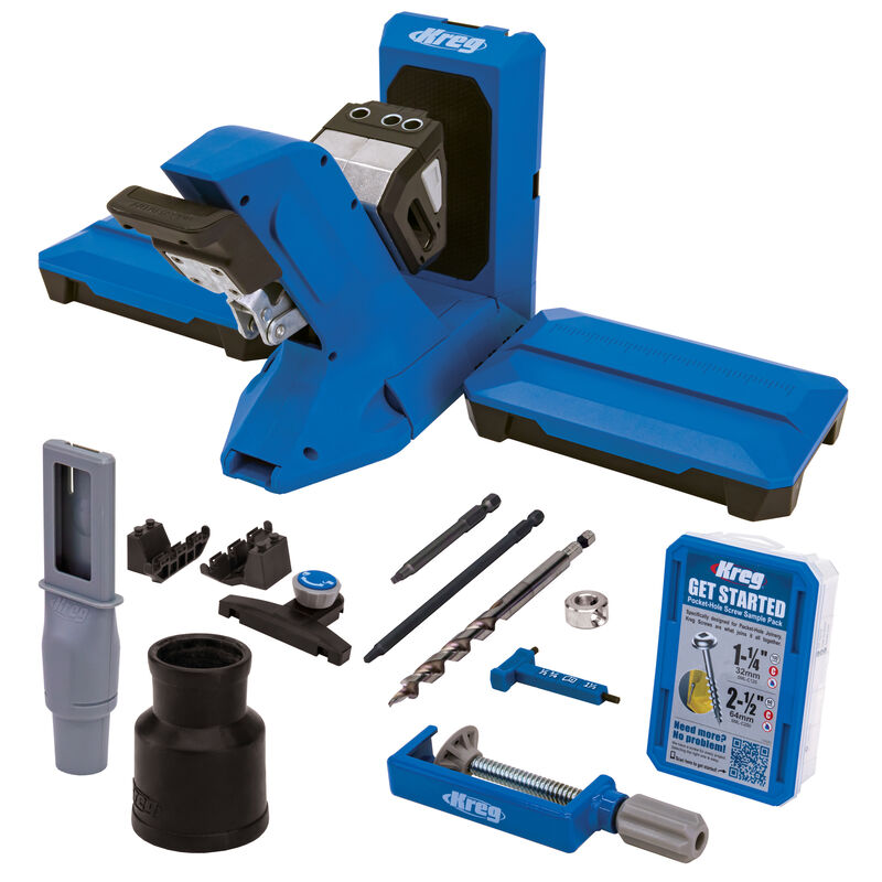 Kreg Pro-Pocket-Hole Jig 720 KPHJ720PRO 斜孔钻孔夹具套装