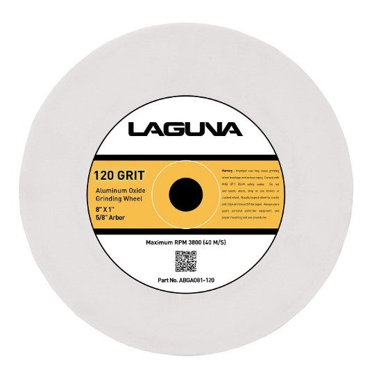 Laguna Tools LTABGAO81-120 8 英寸 120 目氧化铝砂轮
