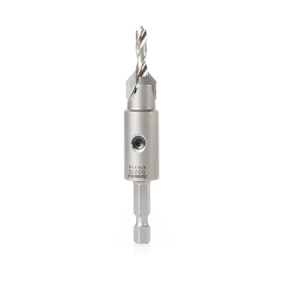 Amana Tool 55276 AB 沉头钻替换刀头（配 3/16"钻头）