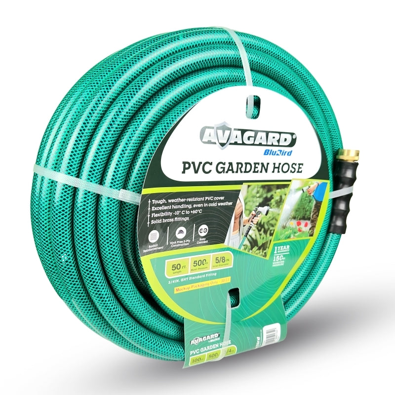 Blubird AVGPV5850 5/8 英寸 x 50 英尺 PVC 水管组件