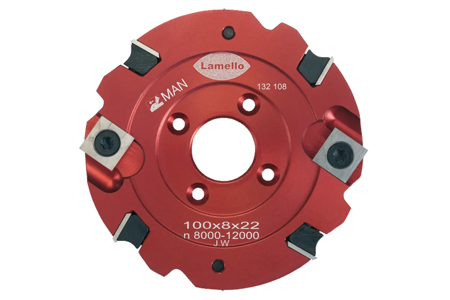 Lamello 132108 Clamex S-18 专用 8mm 硬质合金可逆铣刀