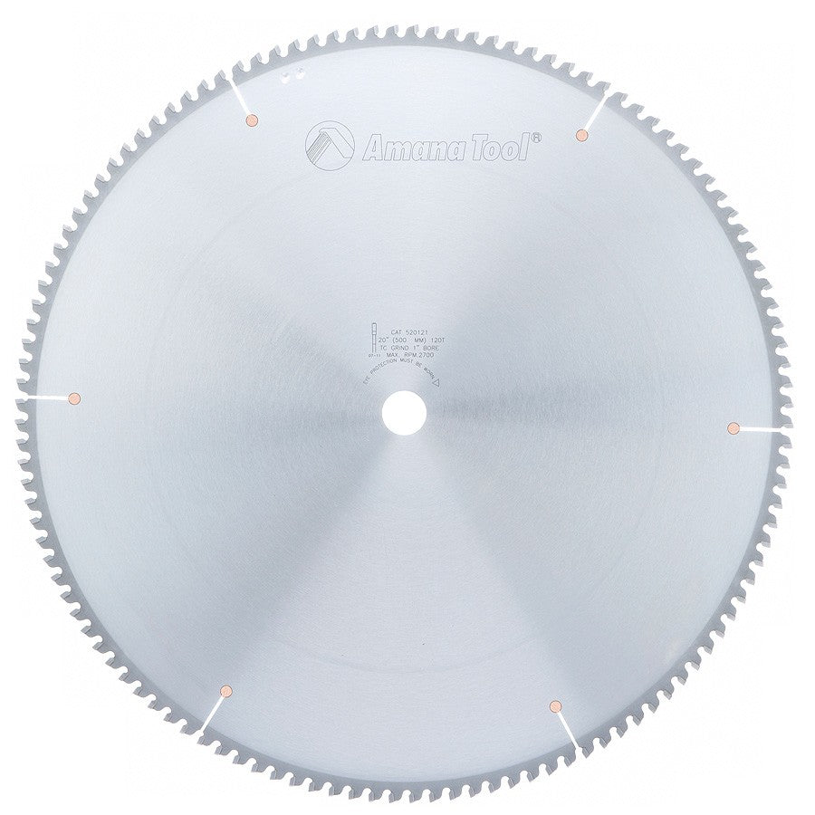 Amana Tool 520121 20英寸120齿TCG非铁金属切割锯片