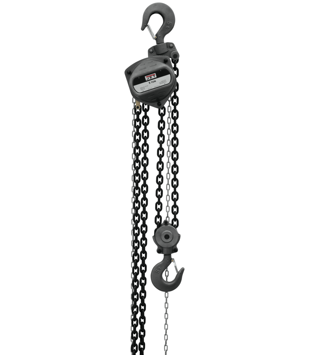 Jet S90-500-50 (101958) 5 吨手动链条葫芦 50 英尺提升高度