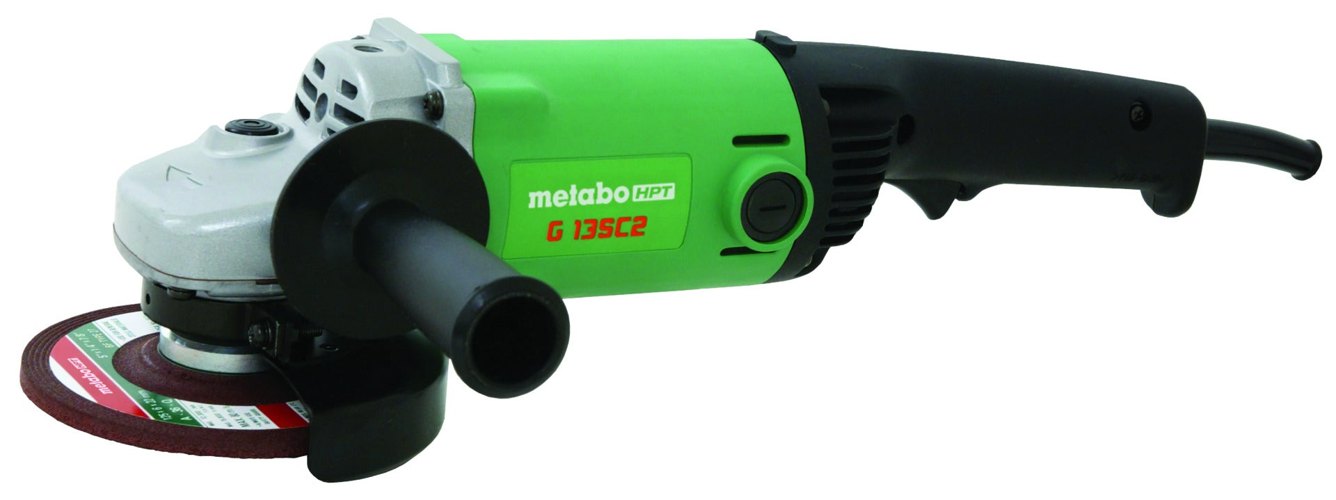 Metabo G13SC2M 5 英寸 11 安培后手柄触发开关角磨机