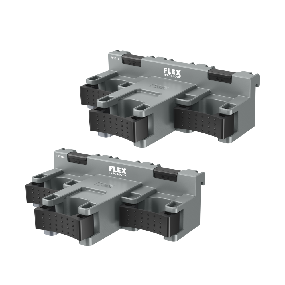 Flex Tools FS1514-2 TRACK-LOCK™ 三夹工具支架（2 件装）